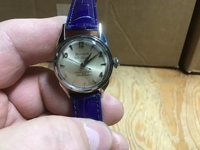Reloj Pulsera Bulova Vintage 1955/1957 Hombre 23 Joyas Automático Foto 3 de 4