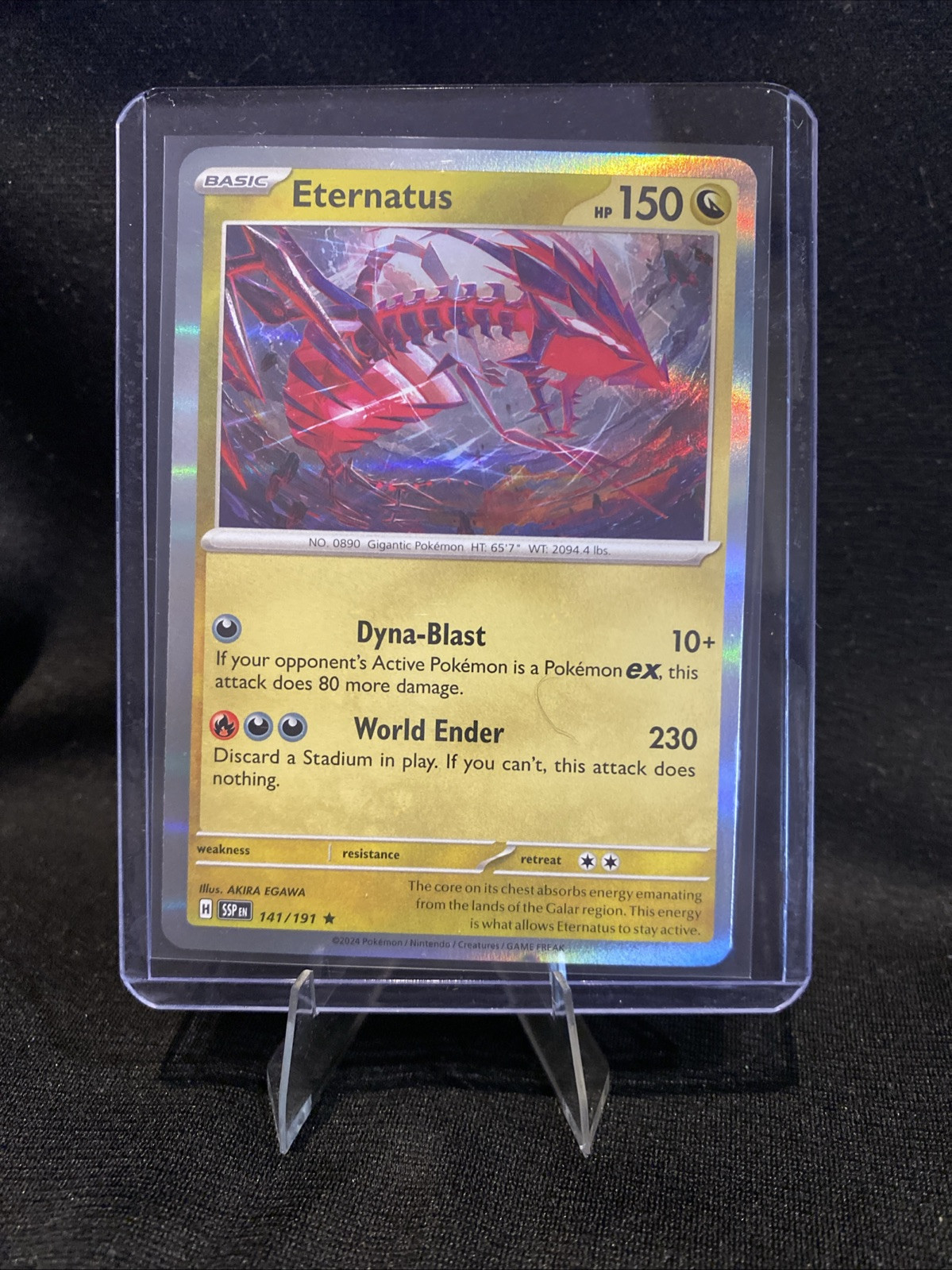 Carta Pokémon Eternatus Radiante Original Japonês | Parcelamento sem juros