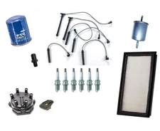 Tune Up Kit Distributor Cap Plugs for Nissan Xterra 3.3 2000 2004 Natural Aspir