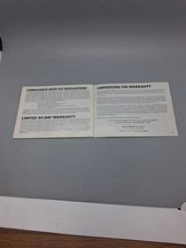 Metal Storm MANUAL ONLY Good Condition (Nintendo, NES 1991) Irem