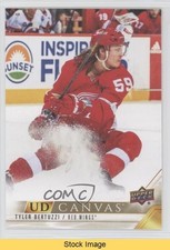 2022-23 Upper Deck Series 2 UD Canvas Tyler Bertuzzi #C150 READ 00sc