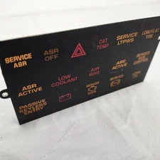 Information Center Display Faceplate Lens Dash Light Lense 94-96 C4 Corvette OEM