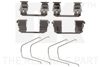 NK ZubehöRsatz Scheibenbremsbelag 79261743 FüR Honda CR 5 2 RD5 Ctdi RD9