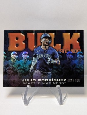 2025 Topps Flagship Exclusive Julio Rodriguez Bulk Orders Holo SSP /100💥 RARE 