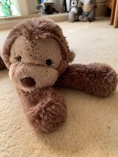Jellycat SMUDGE MONKEY medium brand new with tags BNWT
