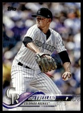 2018 Topps Kyle Freeland Colorado Rockies #586