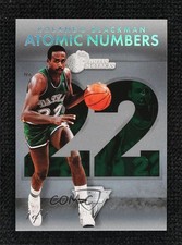 2013-14 Panini Titanium Atomic Numbers Platinum 1/1 Rolando Blackman #10 2d0