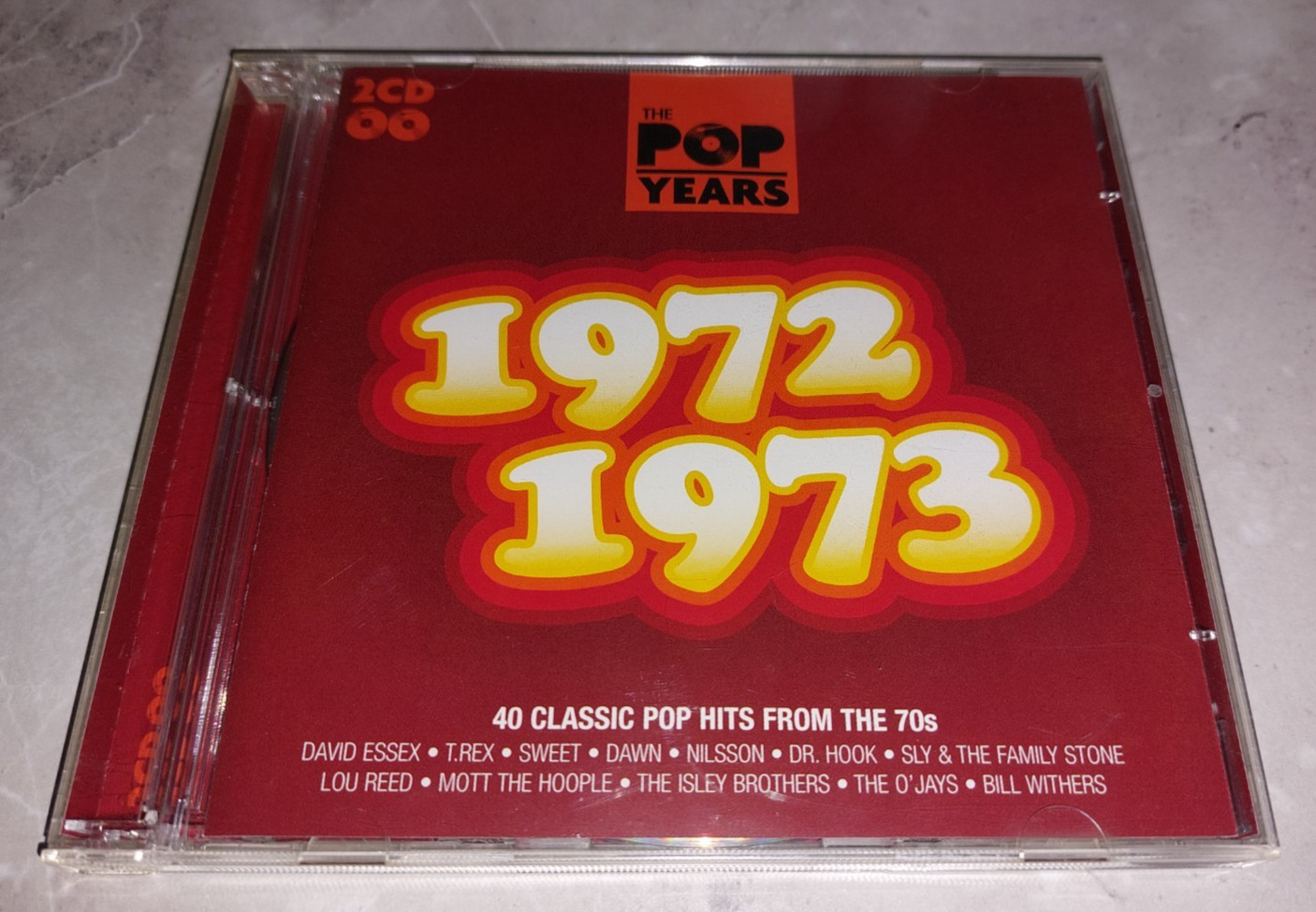 The Pop Years: 1972-1973 ~ Various Artists 2 x CD Excellent