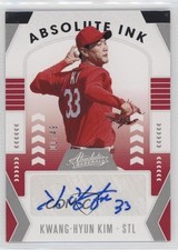 2020 Panini Absolute Absolute Ink /49 Kwang-Hyun Kim #AI-HK Auto 0i1b