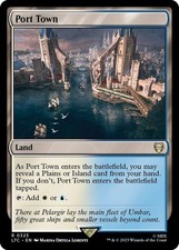 1x Port Town - Commander: The Lord of The Rings  - NM - MTG