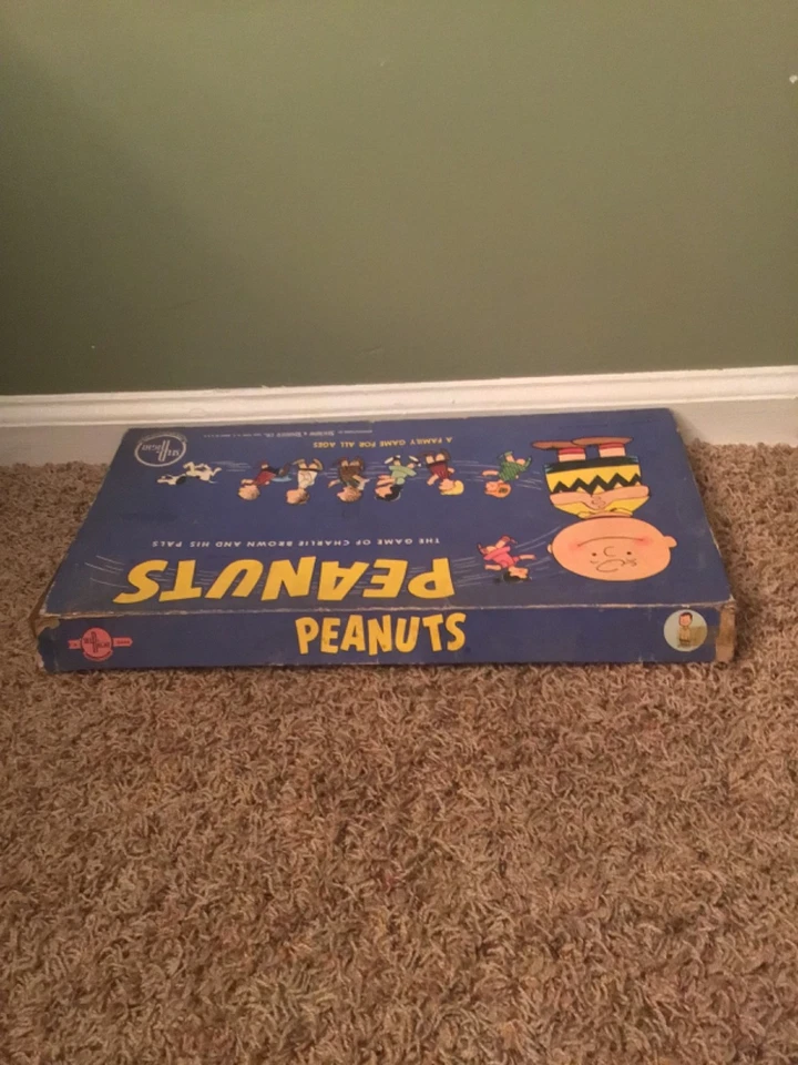 Vintage 1959 Peanuts The Game Of Charlie Brown & His Pals Board Game Complete - Image 4 of 4