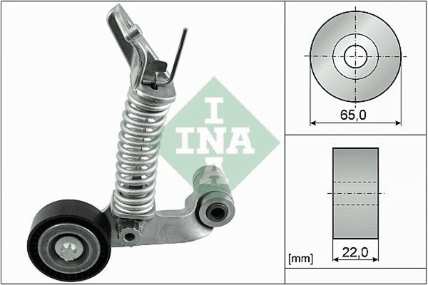 Riemenspanner Keilrippenriemen FüR MERCEDES-BENZ Infiniti A-KLASSE B-KLASSE-image