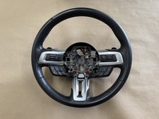 2018-2023 Ford Mustang Leather Steering Wheel Automatic Paddle Shifters - Oem