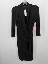 Pre-Owned Karen Kane Black Size XS Short Long Sleeve Dress