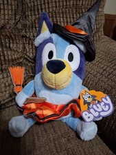 Dandee Bluey Witch Costume Plush 10in