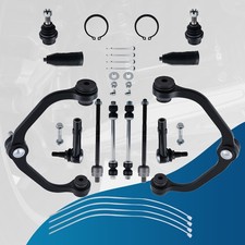 10PC Front Upper Control Arm Sway Bar Link Tie Rod For Ford RANGER 2WD 1998-2011