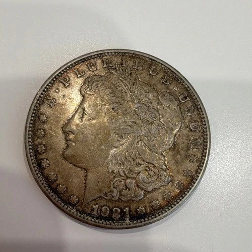 Morgan Silver Dollar 1921 $1 US Coin 0.9 Fineness Uncertified