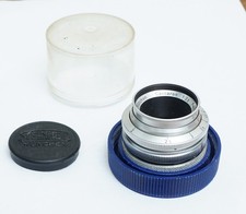 Steinheil Cassaron 40mm f/3.5 Camera Lens & Bubble. Exakta Mount.
