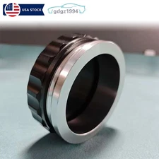 3inch OD Black Weld Billet On Filler Neck Cap Oil Fuel Water Tank Aluminum Alloy