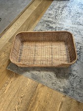 UTSÅDD Dog bed, rattan ikea brown ridged IKEA 