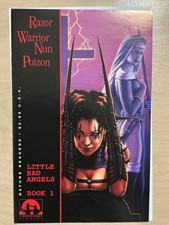 Razor Warrior Nun Poizon Little Bad Angel Comic #1 London Night Cleavenger  NICE
