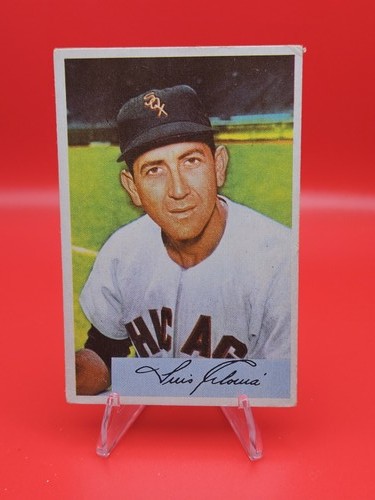 Luis Aloma #134 1954 Bowman card