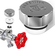Chrome Outdoor Faucet Repair Kit ASSE 1019-A Vacuum Breaker Outside Faucet Repa