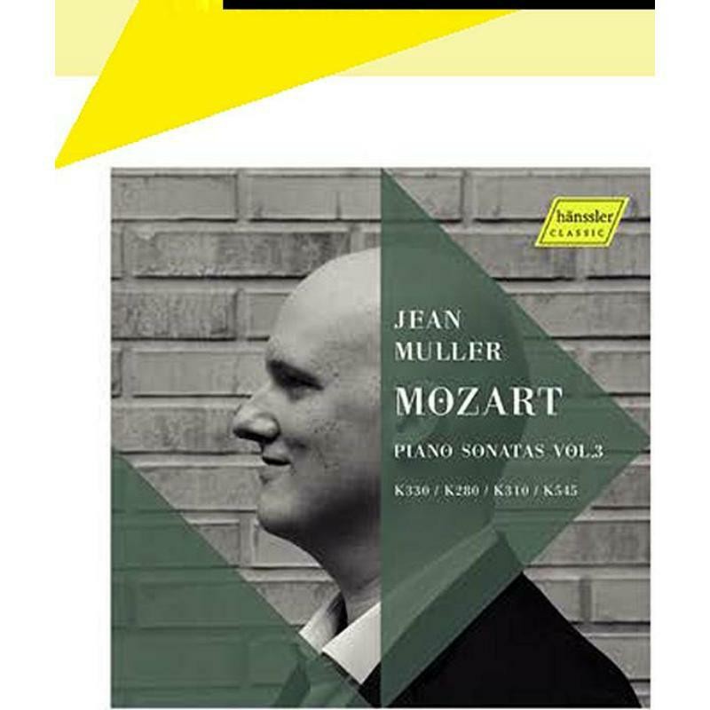 HC20065 Jean Muller Wolfgang Amadeus Mozart: Piano Sonatas, Vol. 3 CD HC20065