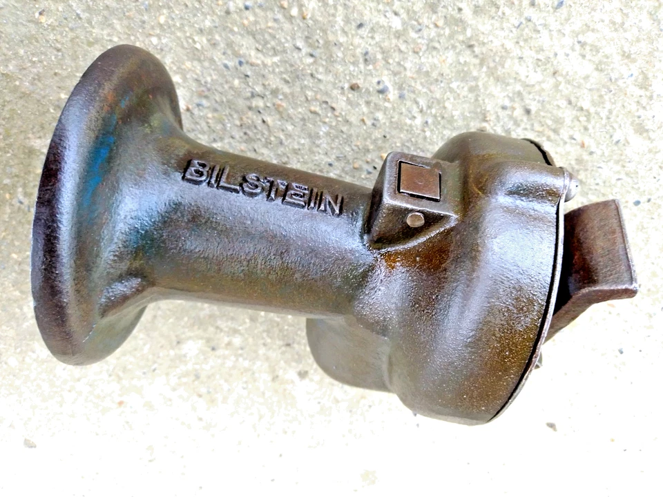 ANCIEN CRIC MILITAIRE ALLEMAND - BILSTEIN - OUTIL DE GARAGE MECANIQUE WW2 - - Photo 4/4