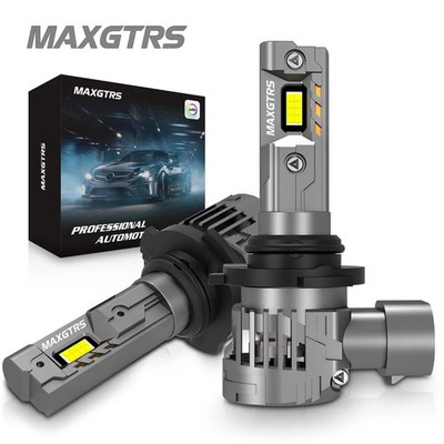  2Pcs 28000LM H8 H11 LED 7535 CSP Chip Car Headlight Bulbs Fog Lamp 6500K White