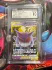 2018 POKEMON JAPANESE TAG BOLT HOLO #038/095 GENGAR & MIMIKYU GX CGC 10 GEM MINT