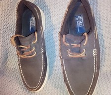 Polo Shoes By Ralph Lauren Carrick Men 10 D. Dark Brown.