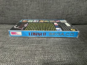 Lunar: Eternal Blue (Sega CD, 1995) Complete W/ Reg Card & Merch Insert Untested