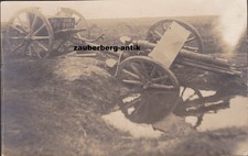 29569 Foto Westfront Artillerie englisches Beute Geschütz Protze WK1 WW1