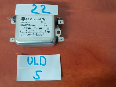 GE Procond Oy GFHF-10  Chassis Mounted Filter 10A 250V