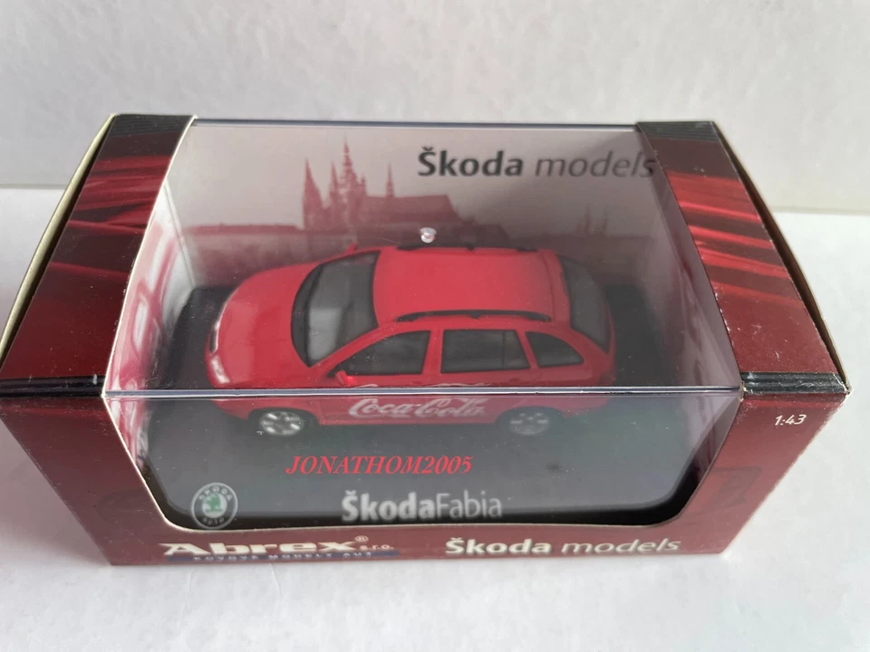 ABREX - SKODA FABIA KOMBI COCA COLA 2003 In Scala 1/43 - Immagine 2 di 4
