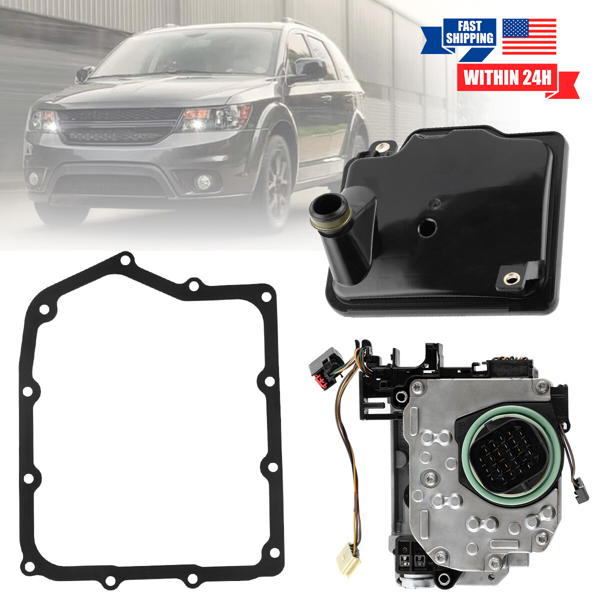 62TE R132420 Automatic Transmission Solenoid For Chrysler & Dodge - Compatible With Pacifica, Town & Country, Caravan, Journey