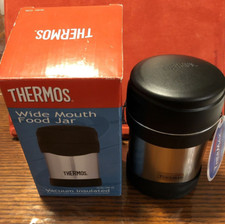 Thermos 10 oz. Vacuum Insulated Stainless Steel Food Jar - Silver New in Box