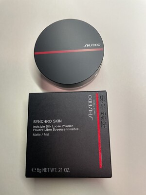 NIB Shiseido Invisible Silk Loose Powder 6g/0.21oz