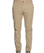 Pantalone Uomo Chino Squad2 Cotone Slim Fit Moda GMC0103 Sabbia