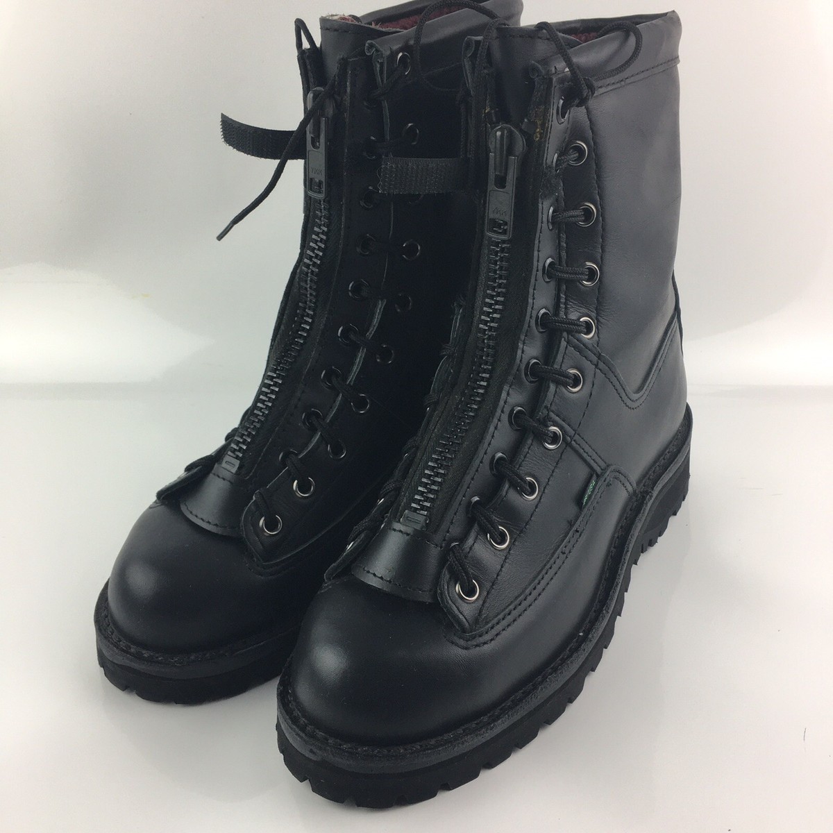 DANNER RECON Womens D Black Leather 8'' Combat Boot 200gr