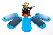 SONY PS Vita PCH-2000 Blue Console Only Select 3Rank【1Day Shipping】
