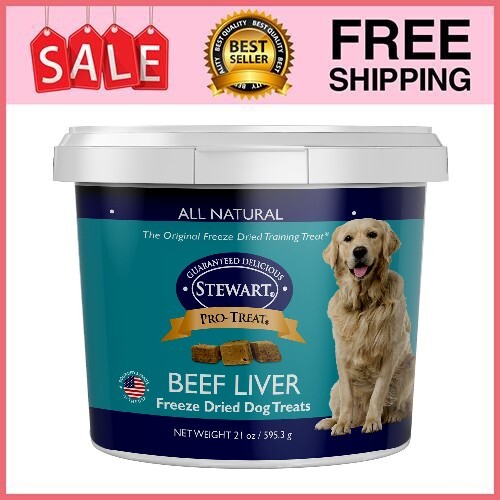 stewart freeze dried liver treats for dogs 21 oz