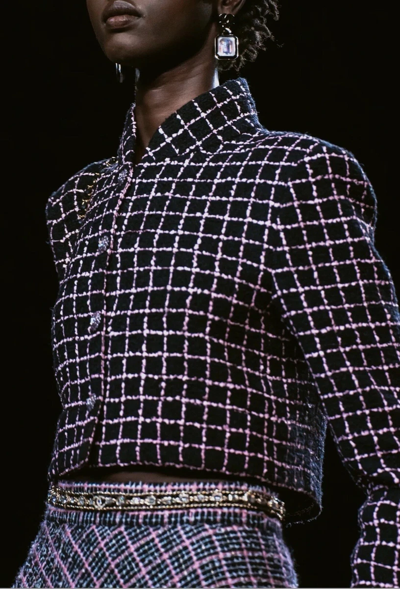 Chanel cropped jacket top