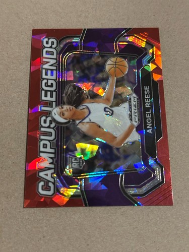 2024 PRIZM Draft Picks - #4 Angel Reese Campus Legends RED ICE - FREE SHIP - Photo 1/2