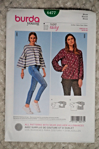 BURDA 6401-6498 - Mens & Womens Sewing Patterns - PICK-A-STYLE - New & Uncut - Picture 40 of 47