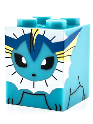 Vaporeon Pokemon Mega Bloks Block Figure Mascot Nintendo Japanese  Collection