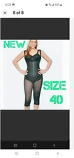 Ardyss Body Magic 2-Step System Long Body Shaper Size 40 Black Reshape brand new