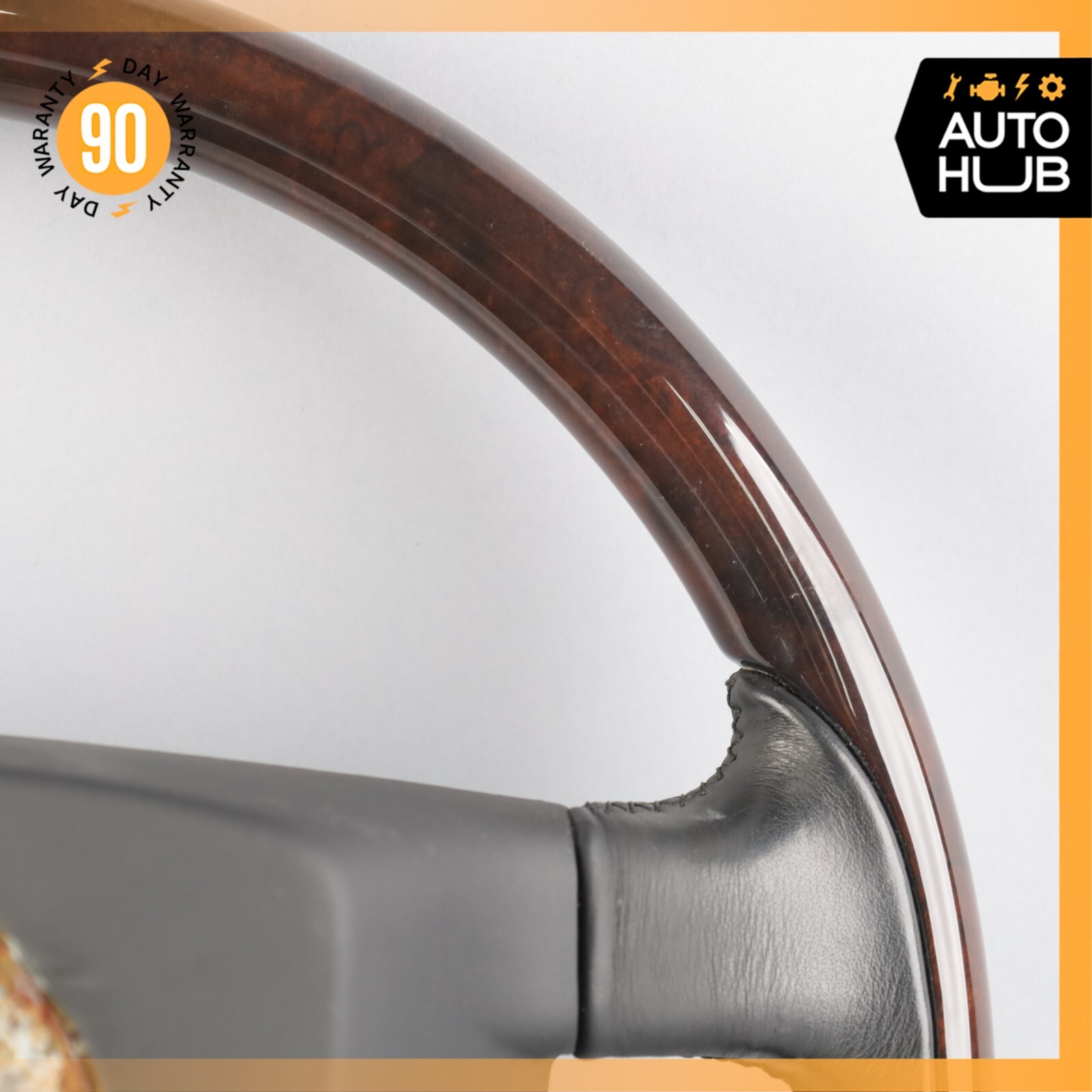 03-10 Bentley Continental GTC GT Flying Spur Driver Steering Wheel Wood OEM 52k