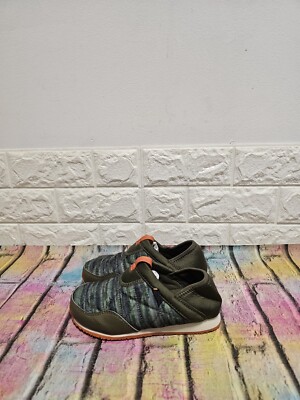 Teva Re Ember Batik Wanderschuhe UK 12 Kinder UVP £ 45 Sorbet dunkeloliv